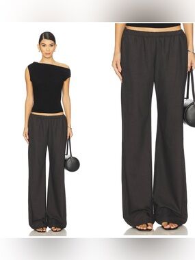 ENZA Costa Everywhere Suit Pant in Charcoal